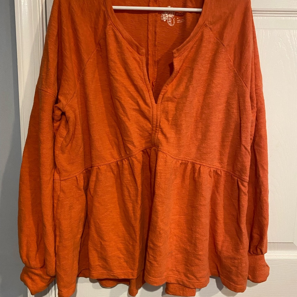 Anthropologie Pilcro Babydoll Top - Picture 5 of 10